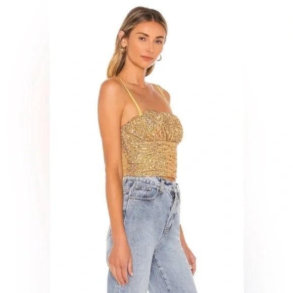 Free people embellished crop top - Picture 2 of 10